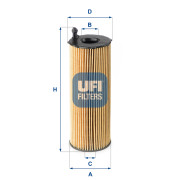 25.168.00 Olejový filter UFI
