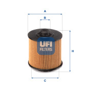 25.173.01 Olejový filter UFI