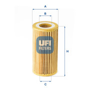 25.180.00 Olejový filter UFI