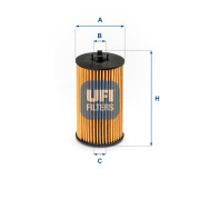 25.225.00 Olejový filter UFI