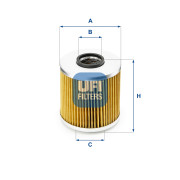 25.541.00 Olejový filter UFI