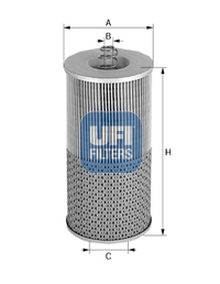 25.595.00 Hydraulický filter automatickej prevodovky UFI