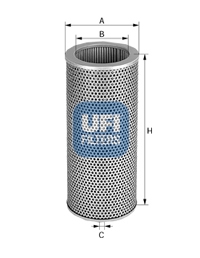25.569.00 Hydraulický filter automatickej prevodovky UFI