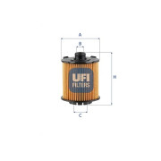 25.VCC.01 Olejový filter UFI