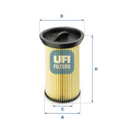 26.005.00 Palivový filter UFI