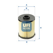 26.006.00 Palivový filter UFI