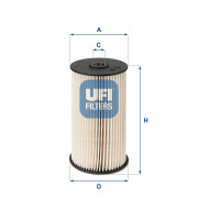 26.007.00 Palivový filter UFI