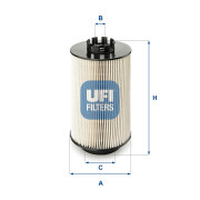 26.011.00 Palivový filter UFI