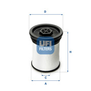 26.019.01 Palivový filter UFI