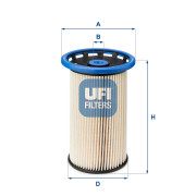 26.026.00 Palivový filter UFI