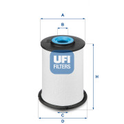 26.033.00 Palivový filter UFI