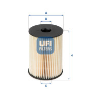 26.054.00 Palivový filter UFI