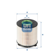 26.058.00 Palivový filter UFI