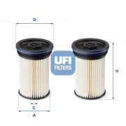 26.071.00 Palivový filter UFI