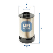 26.072.00 Palivový filter UFI