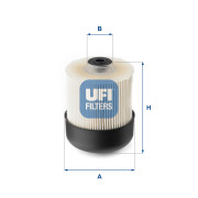 26.115.00 Palivový filter UFI