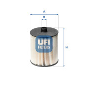 26.123.00 Palivový filter UFI