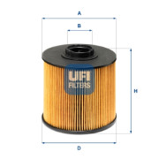 26.149.00 Palivový filter UFI