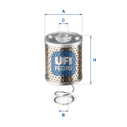 26.617.00 Palivový filter UFI