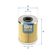 26.695.00 Palivový filter UFI