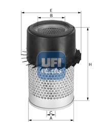 27.137.00 Vzduchový filter UFI