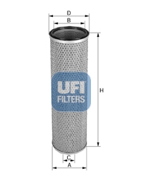 27.445.00 Vzduchový filter UFI