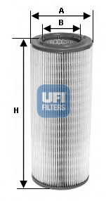 27.397.00 Vzduchový filter UFI