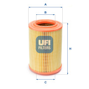 27.195.00 Vzduchový filter UFI