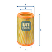 27.236.00 Vzduchový filter UFI