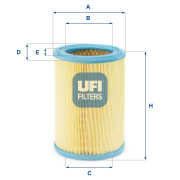 27.252.00 Vzduchový filter UFI