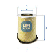 27.285.00 Vzduchový filter UFI