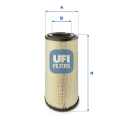 27.356.00 Vzduchový filter UFI