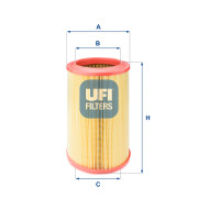 27.366.00 Vzduchový filter UFI
