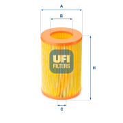 27.385.00 Vzduchový filter UFI