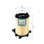 27.401.00 Vzduchový filter UFI