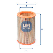27.588.00 Vzduchový filter UFI