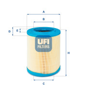 27.606.00 Vzduchový filter UFI