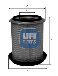 27.638.00 Vzduchový filter UFI