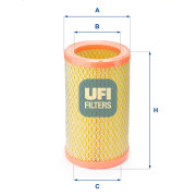 27.824.00 Vzduchový filter UFI