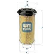 27.889.00 Vzduchový filter UFI