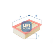 30.066.00 Vzduchový filter UFI