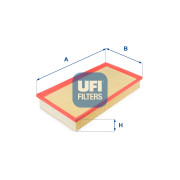 30.077.00 Vzduchový filter UFI