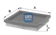 30.121.00 Vzduchový filter UFI
