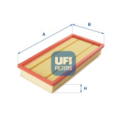 30.135.00 Vzduchový filter UFI