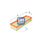 30.186.00 Vzduchový filter UFI