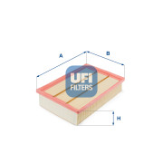 30.246.00 Vzduchový filter UFI