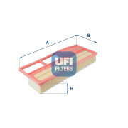30.265.00 Vzduchový filter UFI