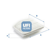 30.453.00 Vzduchový filter UFI