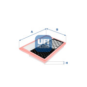 30.462.00 Vzduchový filter UFI