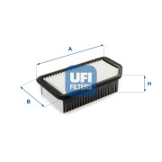 30.469.00 Vzduchový filter UFI